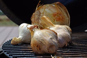 Roasted Garlic and Onion for Antipasto Roasted Garlic and Onion for Antipasto