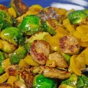 Plated Roasted Brussels Sprouts Plated Roasted Brussels Sprouts