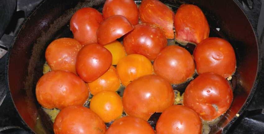 Pan Roasting Tomatoes Pan Roasting Tomatoes