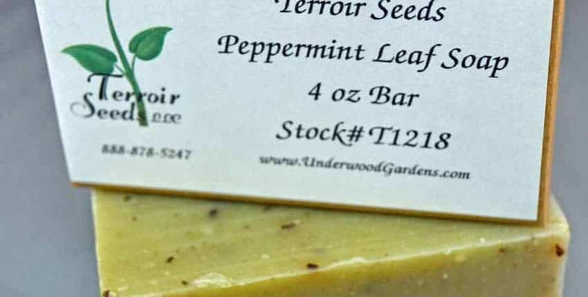 A close up of the label on a box